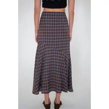 Alma Heritage Asymmetric Maxi Skirt