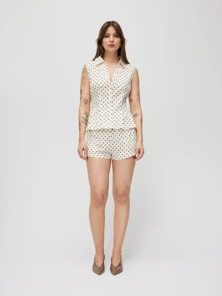 The Laura Polka Dot Top