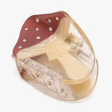 Mushroom Mini Hair Clip