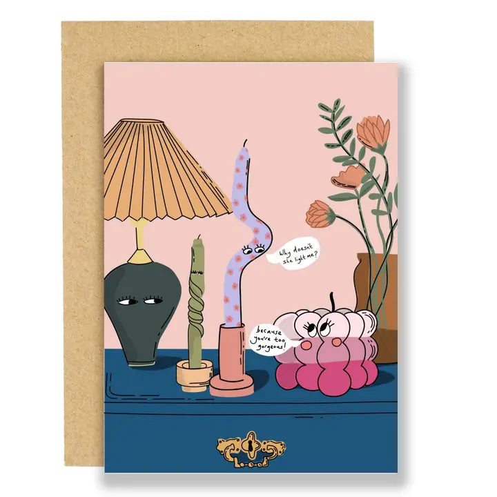 What Candles Talk About Card