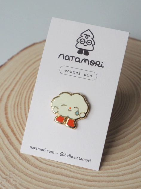 Cloud Enamel Pin