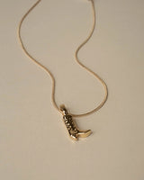 Gold Cowgirl Necklace
