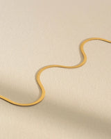 Golden Snake Chain Necklace