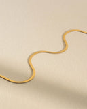 Golden Snake Chain Necklace
