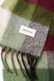 The Reykjavik Scarf - Mossy Green Check
