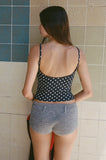 Scoop Back Cami - Domino Dot