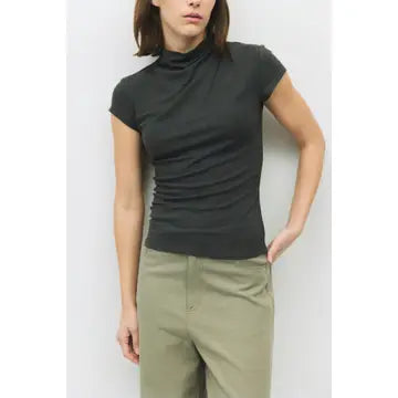 The Marissa Top - Charcoal