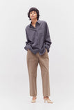 Overfit Check Shirt - Deep Lake