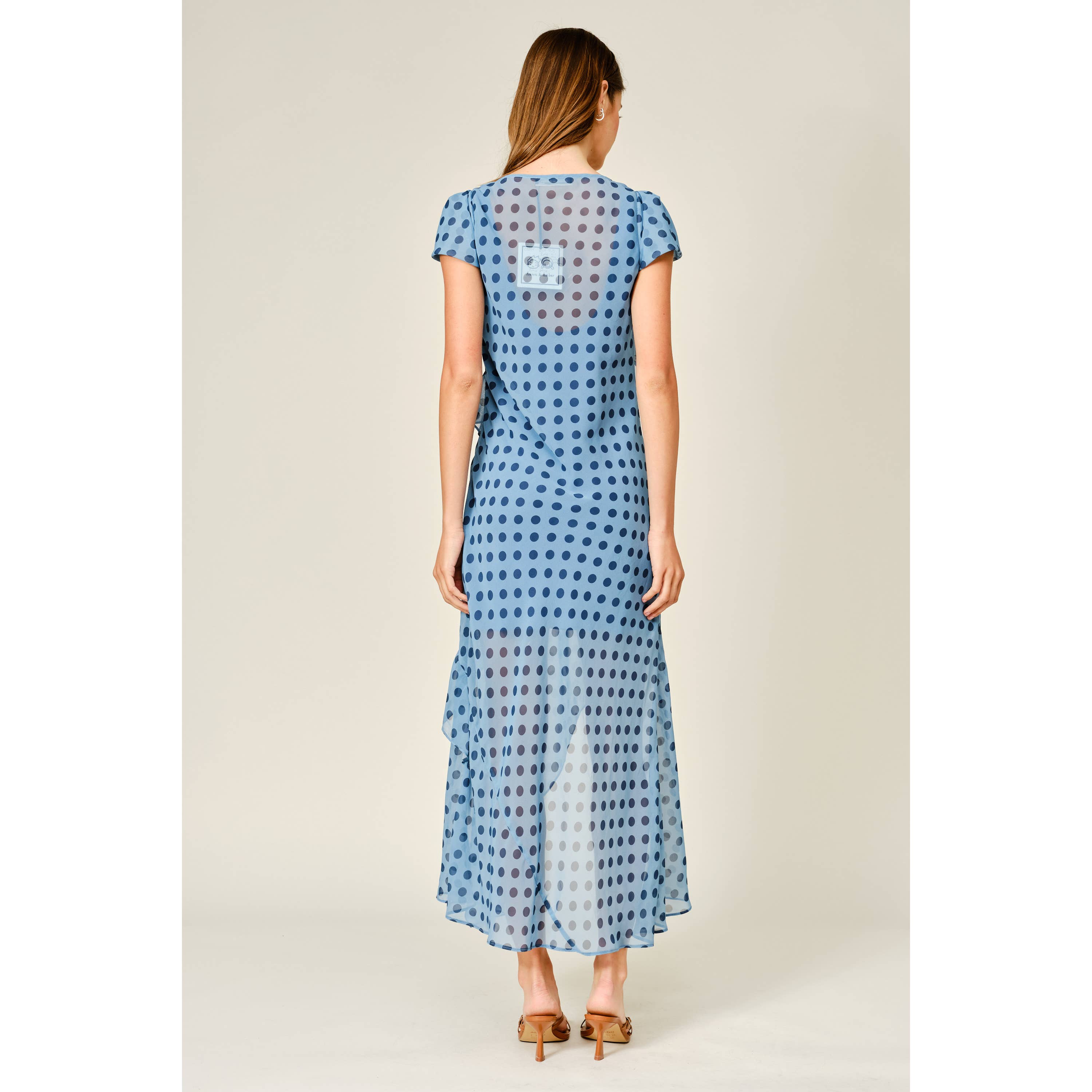 Polka Dot Ruffle Dress