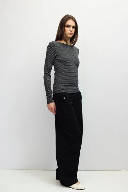 The Charlotte Top - Black
