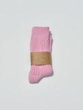 Ribbed Cotton High Socks
