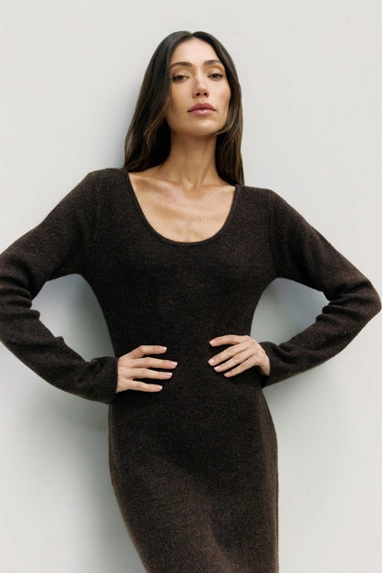 The Danica Dress - Brown