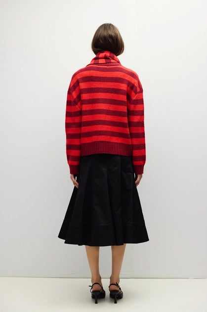 The Scarlett Sweater - Red/Burgundy