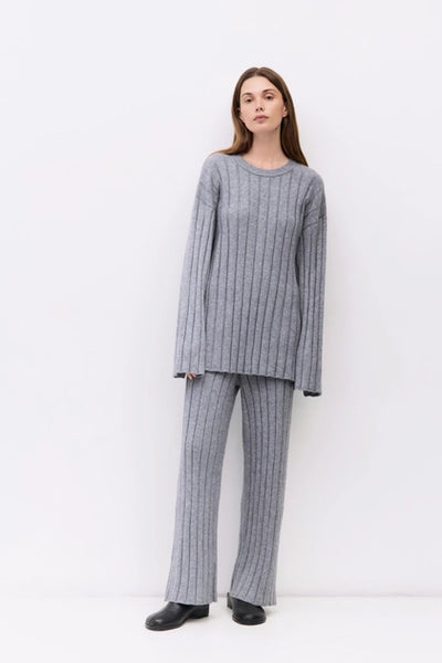 The Dakota Pants - Heather Grey