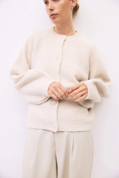 The Juna Cardigan - Cream