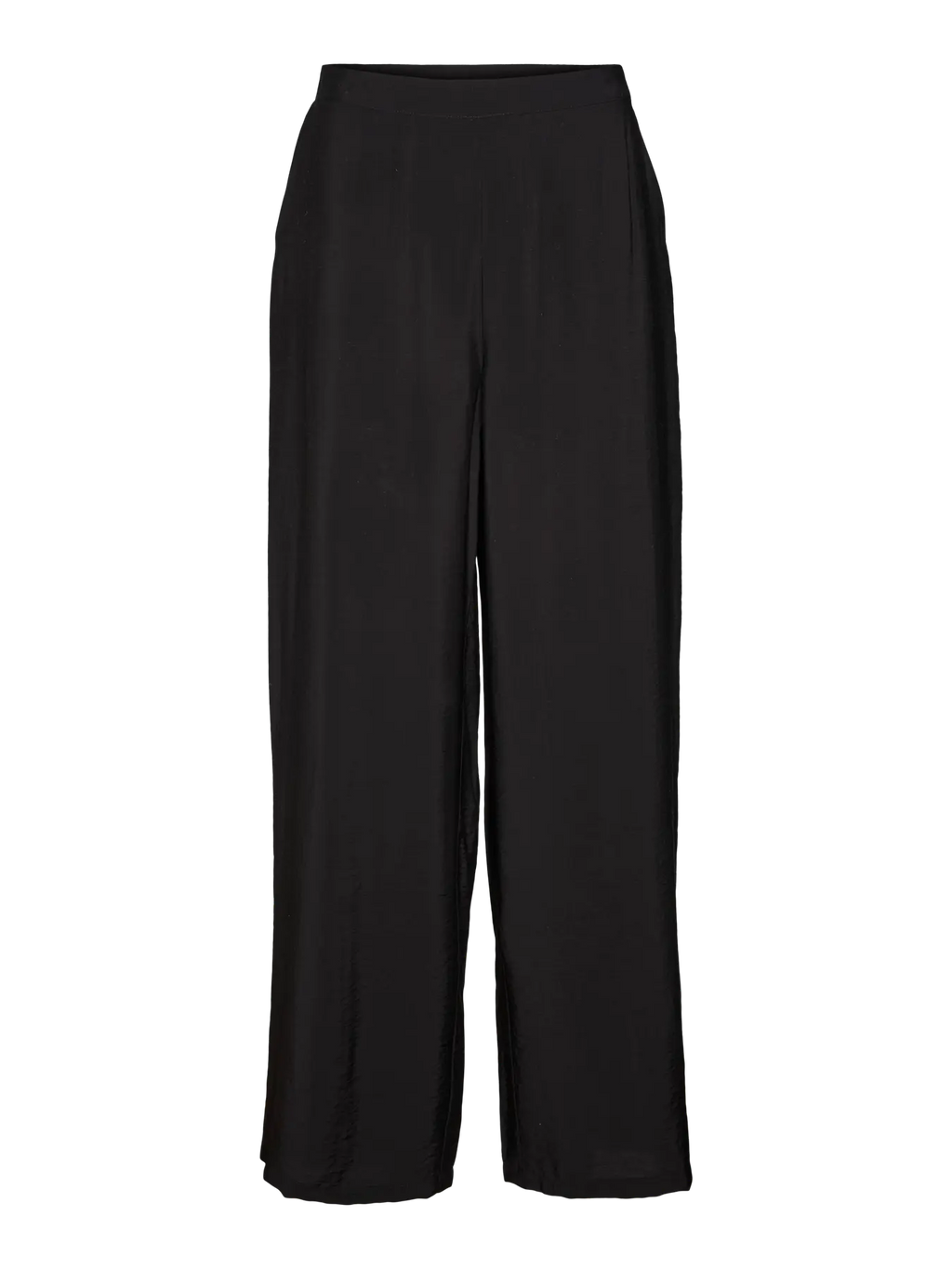 Josie High Waisted Wide Pants - Black