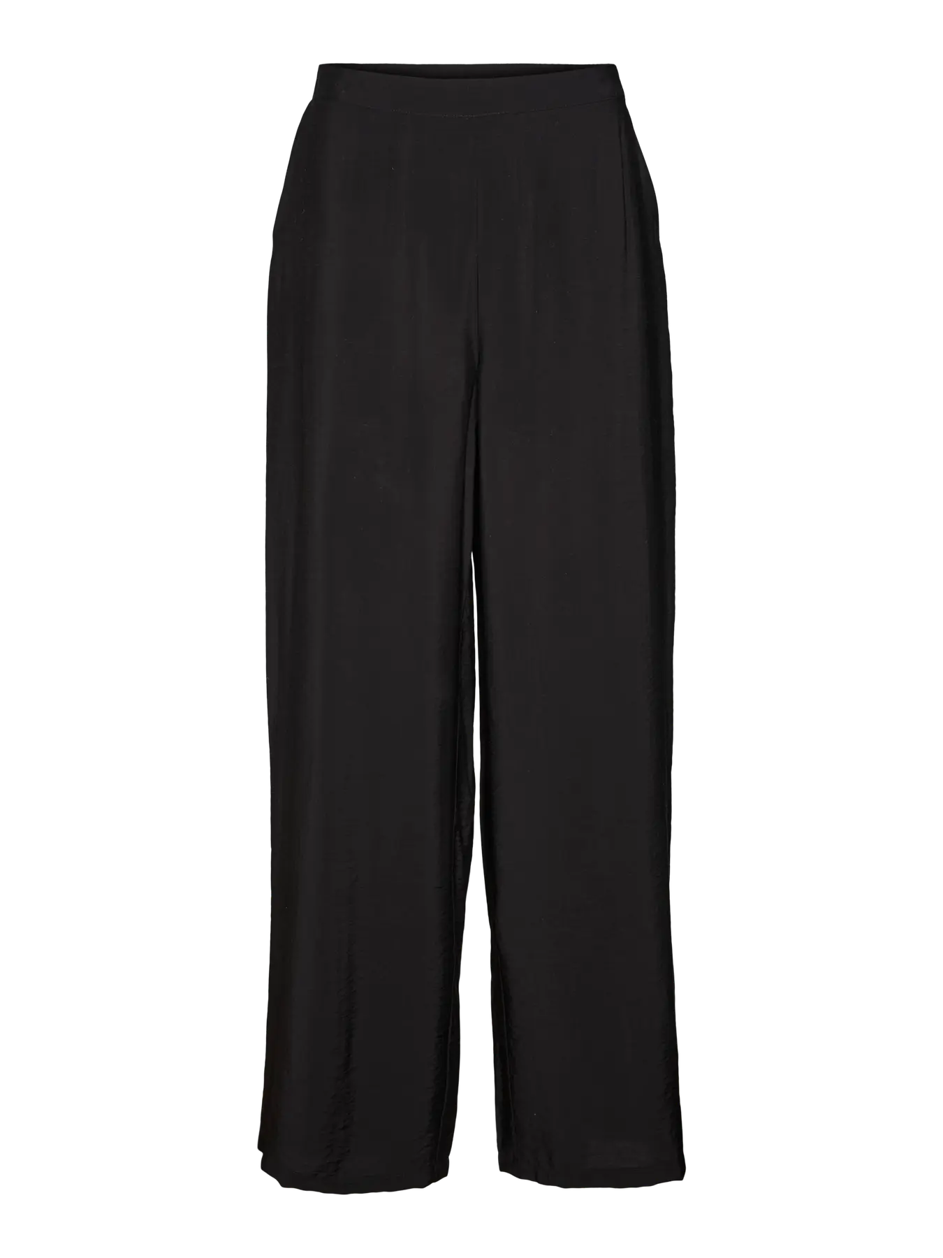 Josie High Waisted Wide Pants - Black
