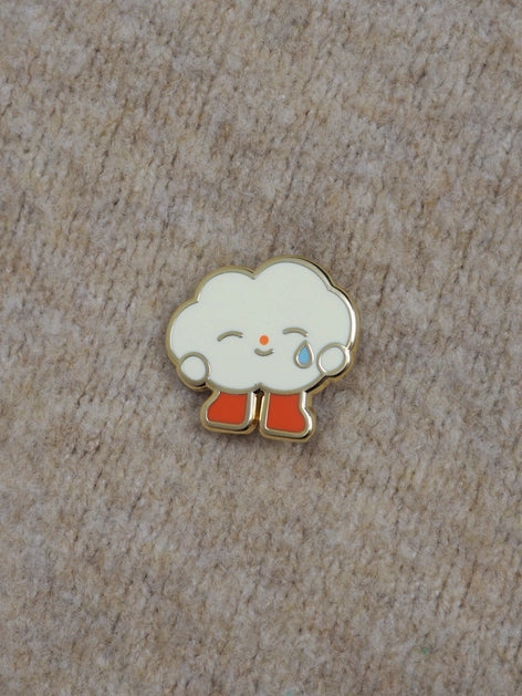 Cloud Enamel Pin