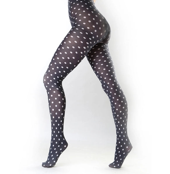 Polka Dot Printed Tights