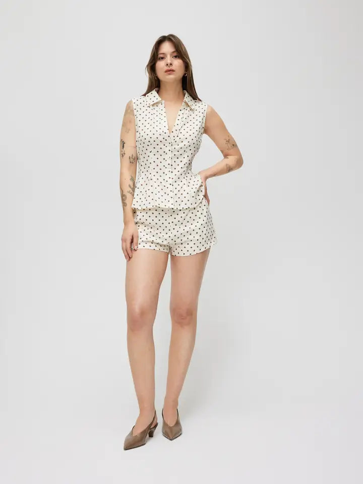 The Laura Polka Dot Top