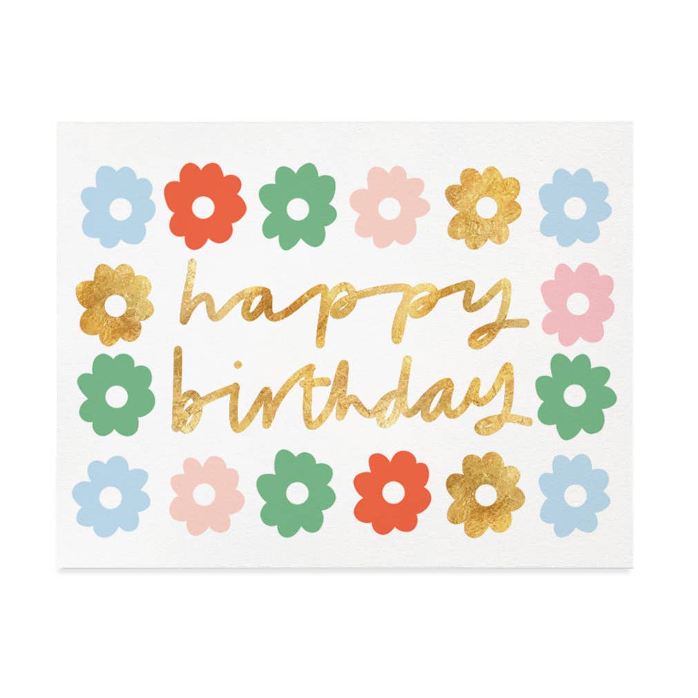 Birthday Blooms Card