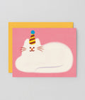 Birthday Cat Greeting Card
