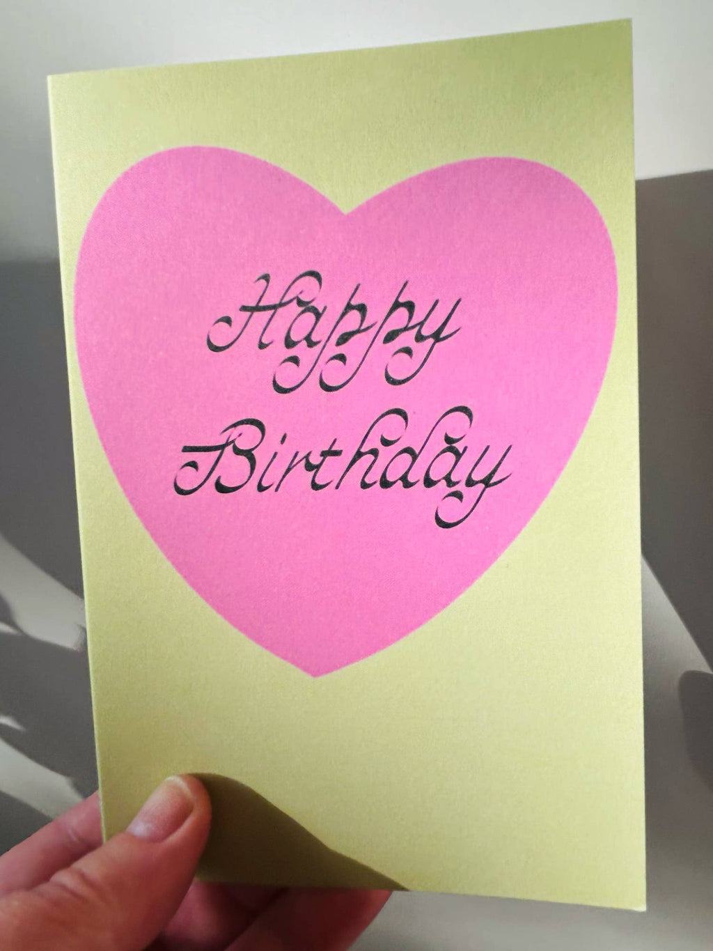 Heart Birthday Greeting Card