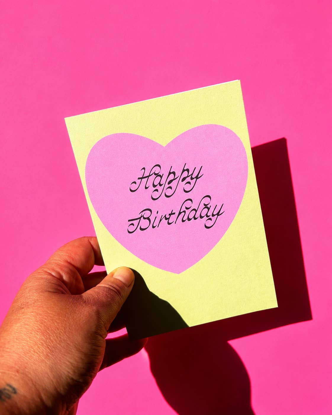 Heart Birthday Greeting Card