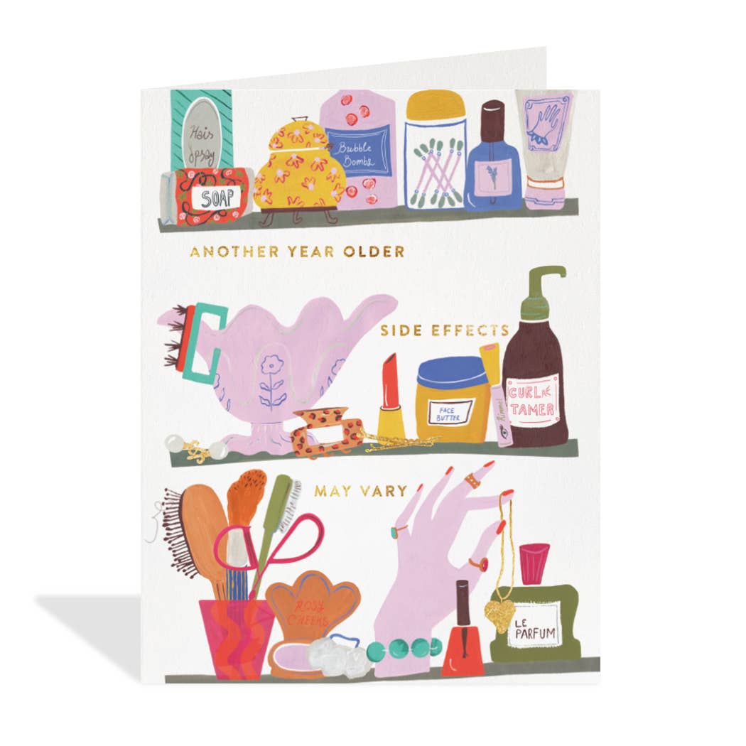 Birthday Side Effects Card