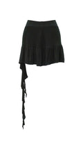 Long Tail Skirt - Black