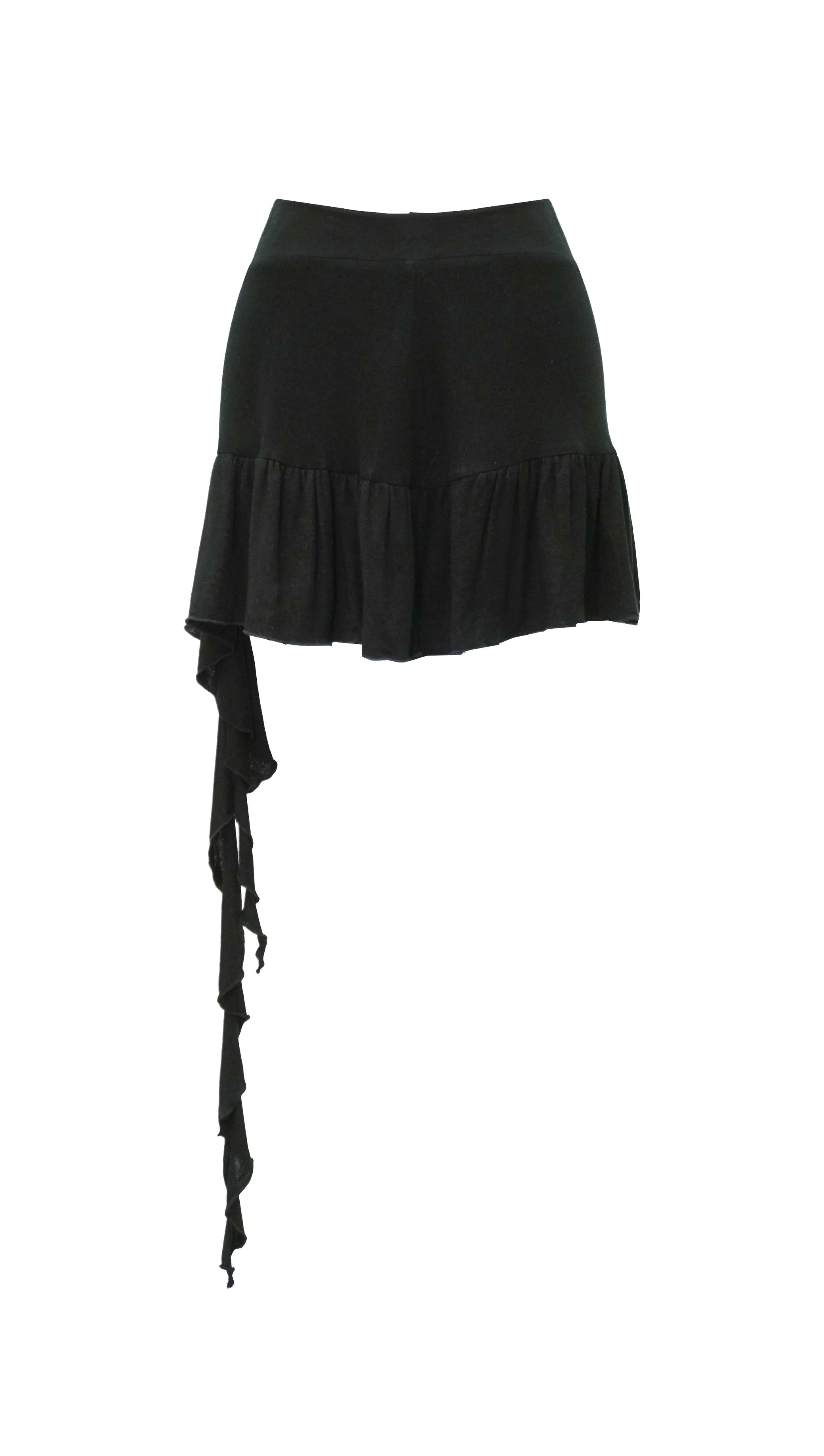 Long Tail Skirt - Black