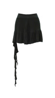 Long Tail Skirt - Black