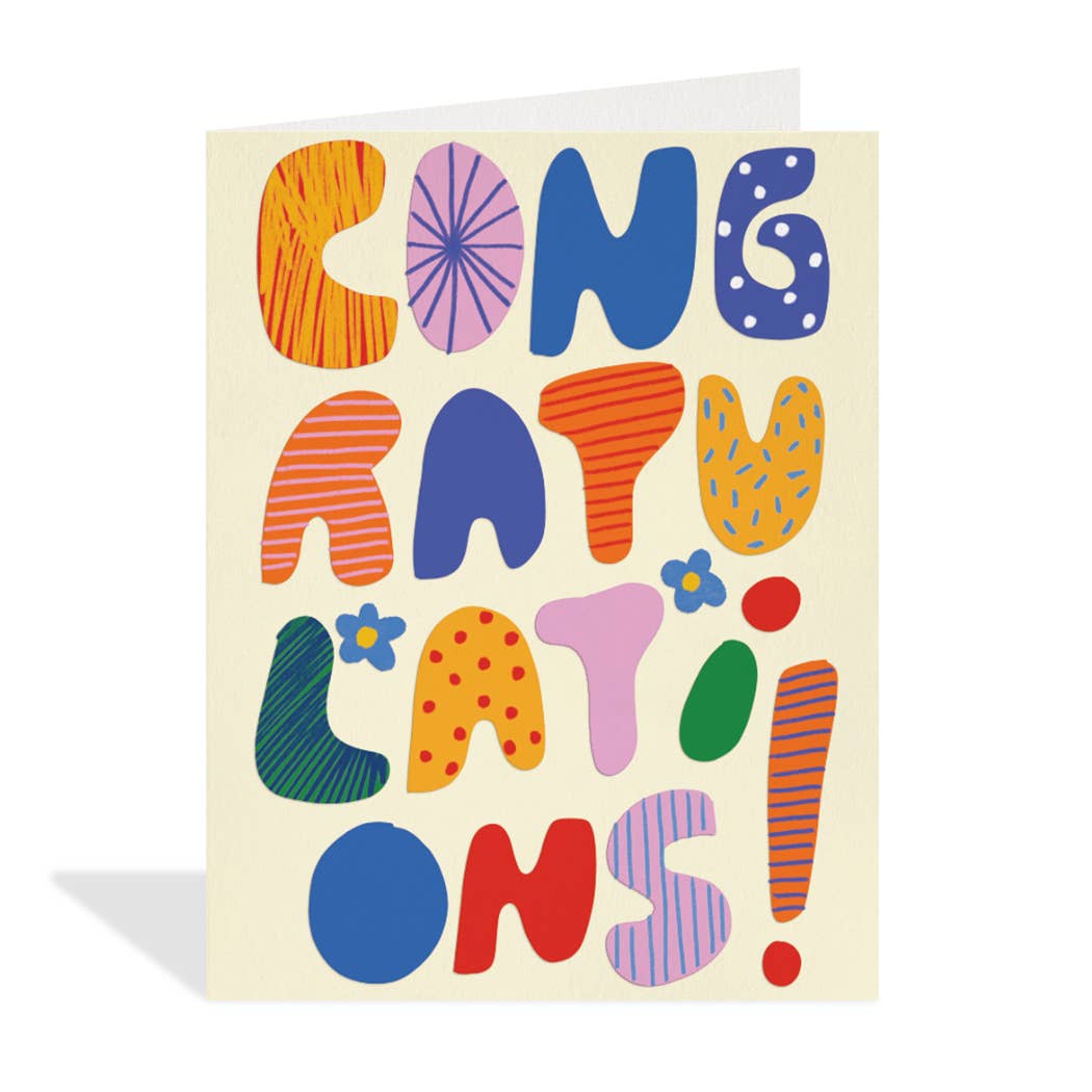 Bold Congrats Card