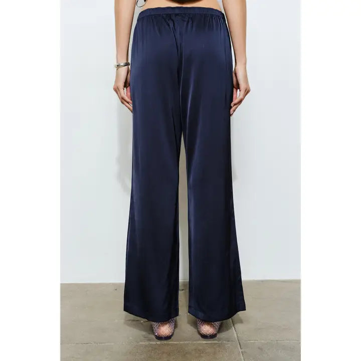 Fiona Satin Track Pants