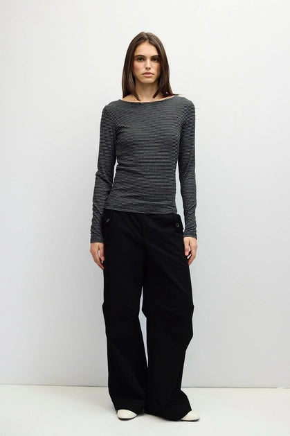 The Charlotte Top - Black