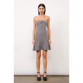 Cora Knit Tube Dress - Charcoal