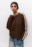 The Reba Sweater - Brown
