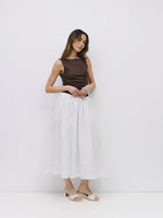 The Kiana Skirt - White
