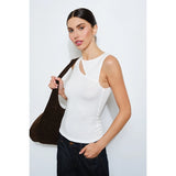 Aspen Asymmetrical Cutout Top