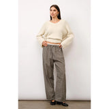 Dalia Double Waistband Plaid Lounge Pants