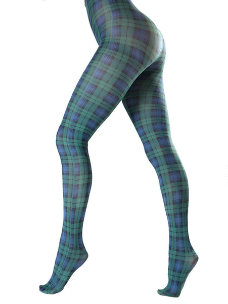 Tartan Printed Tights