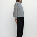 The Jessie Top - Navy/Ivory/Heather Grey