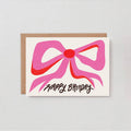 Happy Birthday Bow Greeting Card