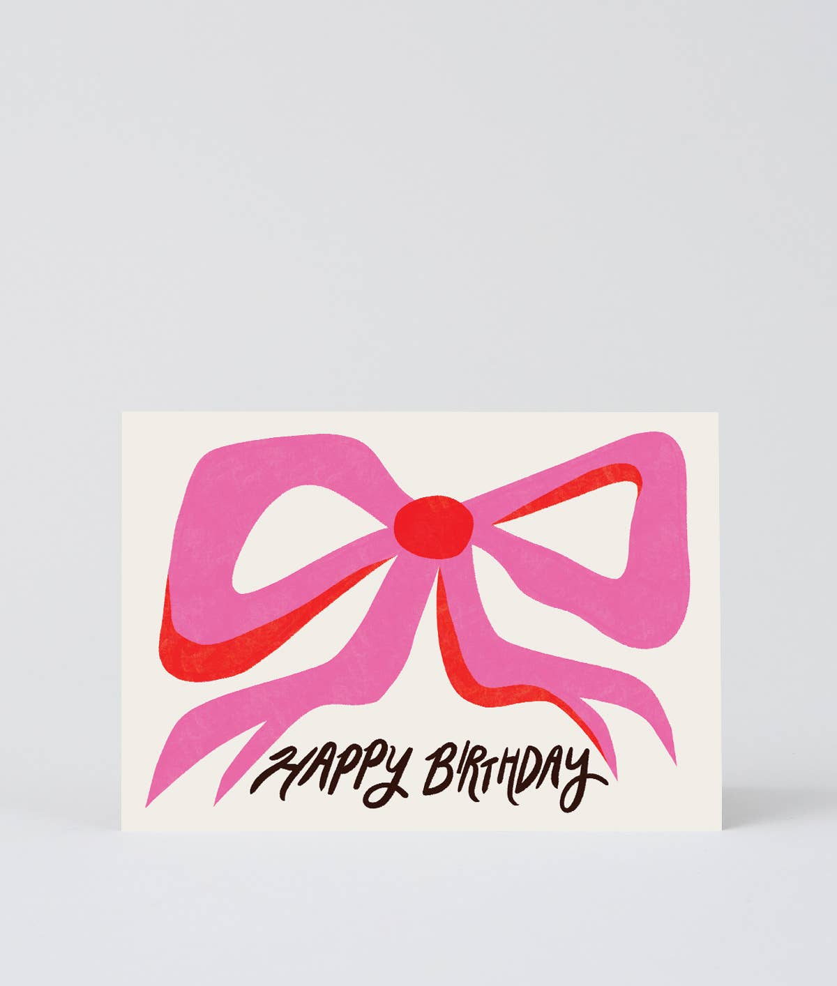 Happy Birthday Bow Greeting Card