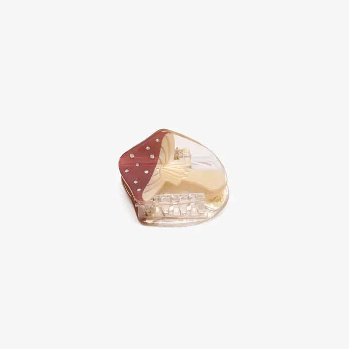 Mushroom Mini Hair Clip