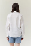 Long Sleeve Cotton Shirt - Off White