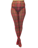 Tartan Printed Tights