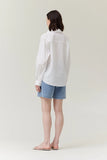 Long Sleeve Cotton Shirt - Off White
