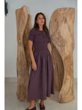 Beatrix Smocked Midi Dress
