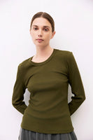 The Kathy Top - Olive